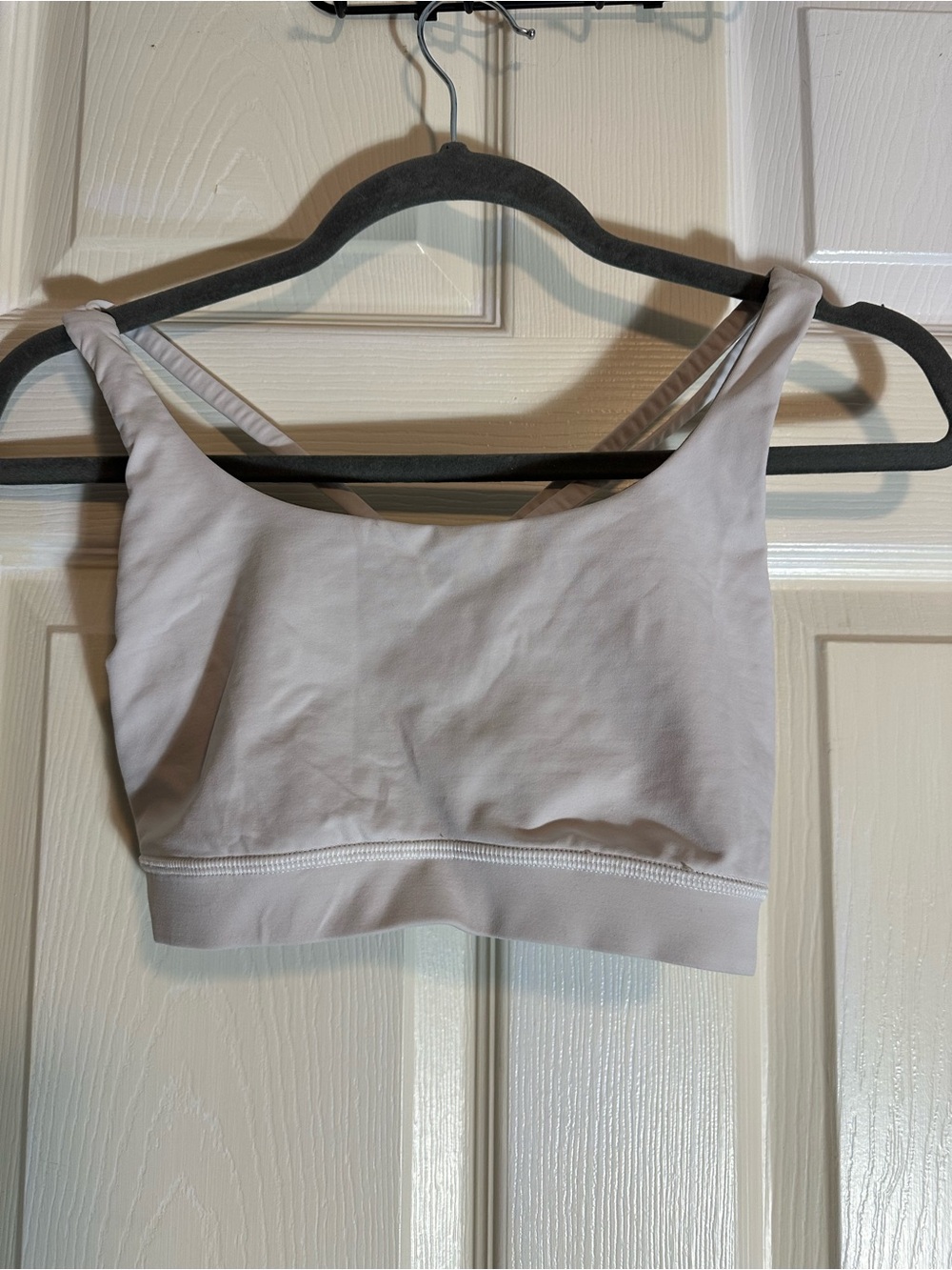lululemon athletica white Strappy Sports Bra